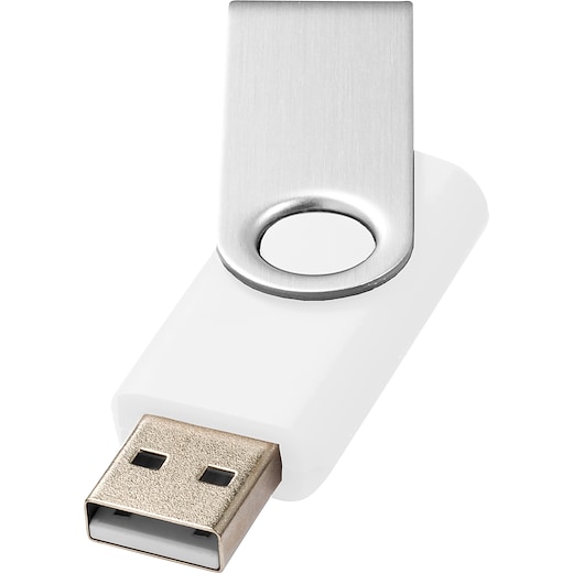 vit USB-minne Twist 32 GB  - white