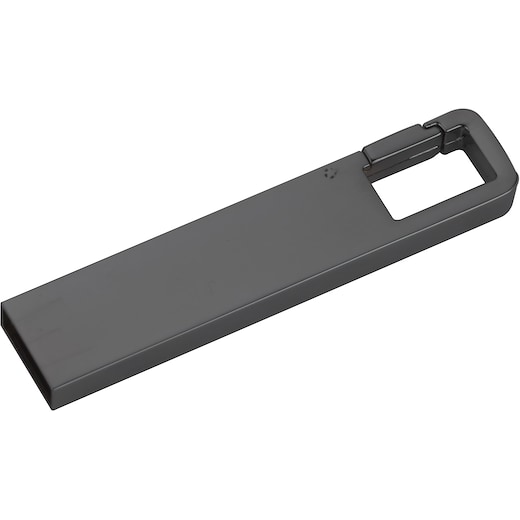 svart USB-minne Bristol 16 GB - svart