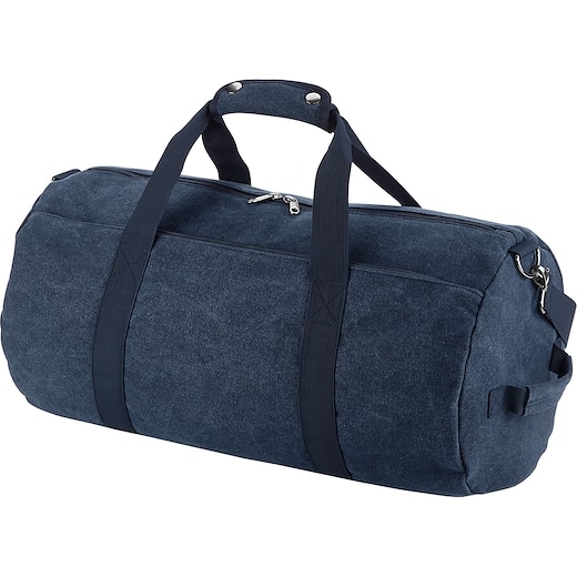 hvit Bagbase Brandis - vintage navy