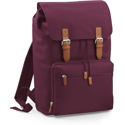 rot Bagbase Castrop, 17" - burgundy