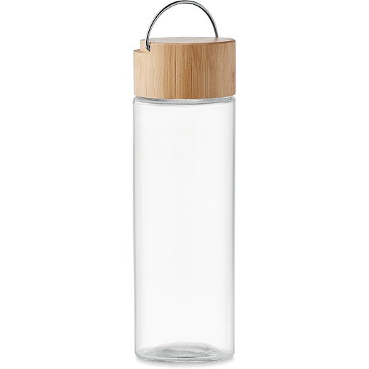 weiß Glasflasche Fontelo, 50 cl - transparent
