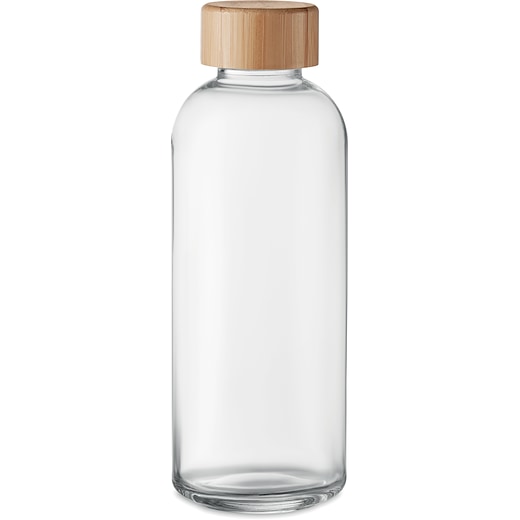 blanco Botella de cristal Madeira, 65 cl - transparente