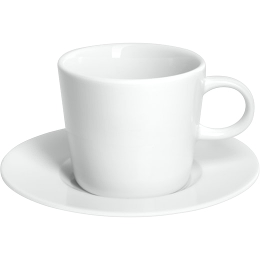 hvid Kaffekop Gina Café - hvid