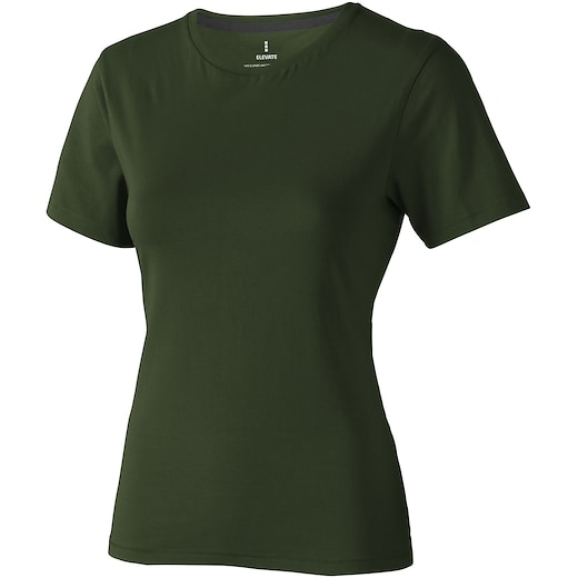 vihreä Elevate Nanaimo Women´s T-shirt - army green