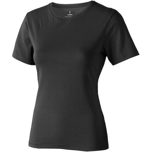grå Elevate Nanaimo Women´s T-shirt - anthracite