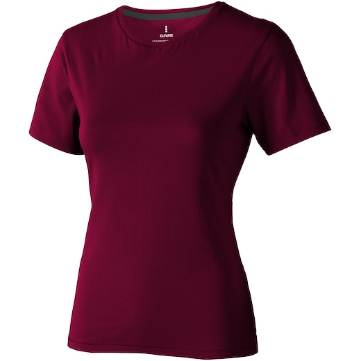 rød Elevate Nanaimo Women´s T-shirt - burgundy