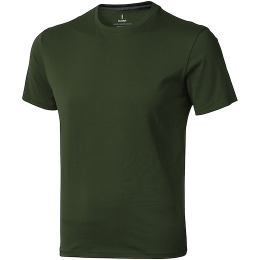grønn Elevate Nanaimo Men´s T-shirt - army green