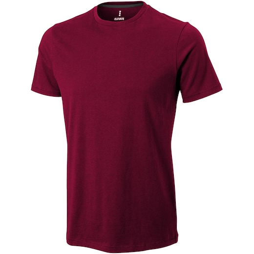 punainen Elevate Nanaimo Men´s T-shirt - burgundy