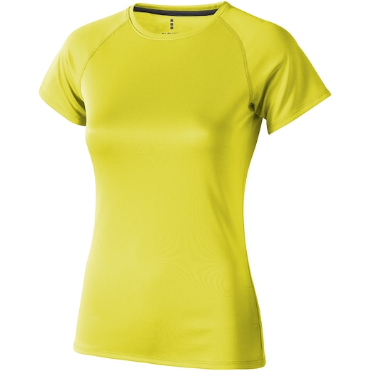 keltainen Elevate Niagara Women´s T-shirt - neon yellow