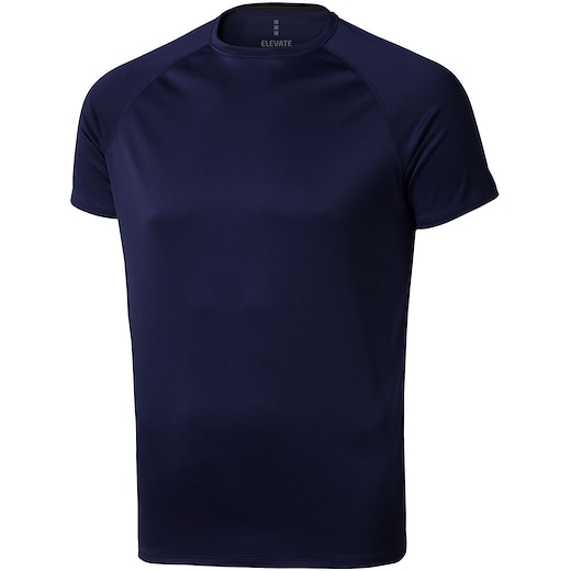 azul Elevate Niagara Men´s T-shirt - azul marino