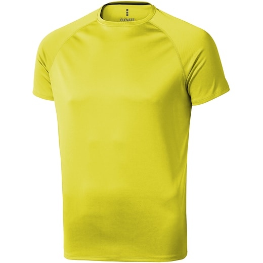 amarillo Elevate Niagara Men´s T-shirt - amarillo neón