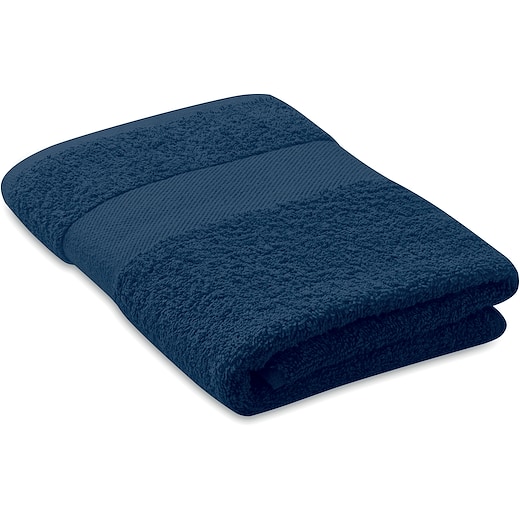blå Badehåndkle Groton, 100 x 50 cm - blue