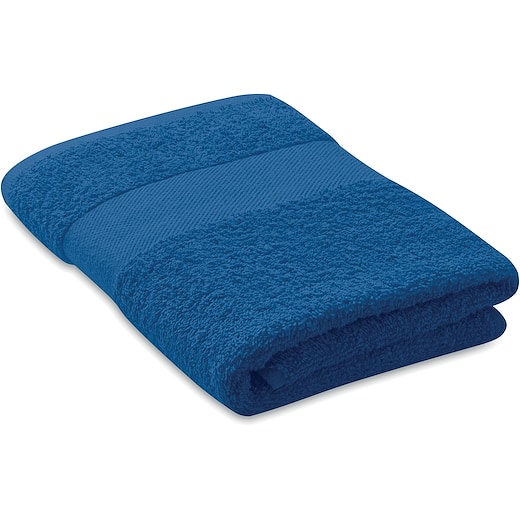 blå Badehåndkle Groton, 100 x 50 cm - royal blue