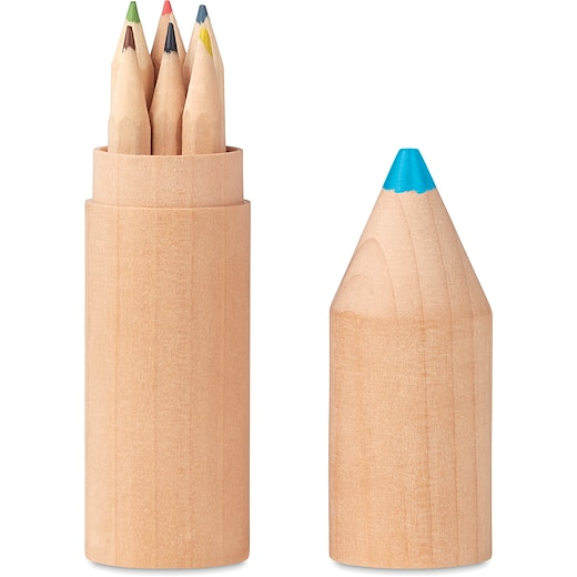marron Crayons de couleur Amory - bois