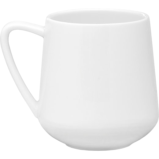 hvid Porcelænkrus Onyx - hvid