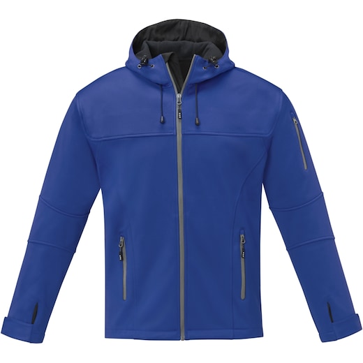 Elevate Match Men’s Softshell Jacket - blue