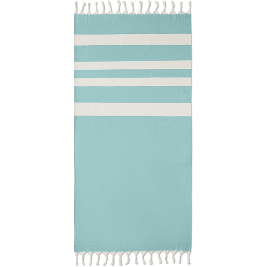 blå Hamamhåndkle Adana - turquoise
