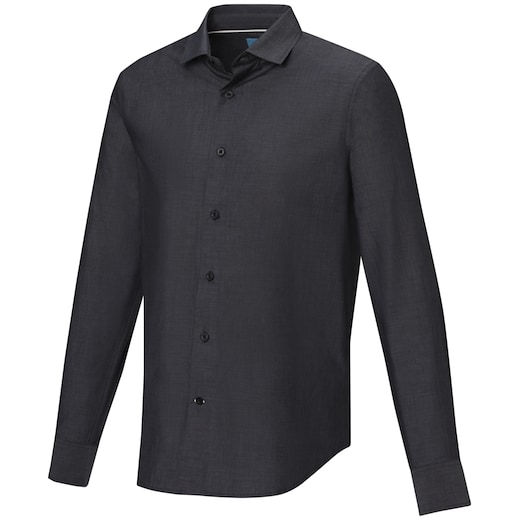 svart Elevate Cuprite Men's Shirt - solid black