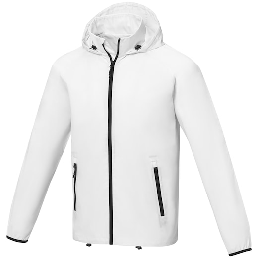 valkoinen Elevate Dinlas Men's Jacket - white