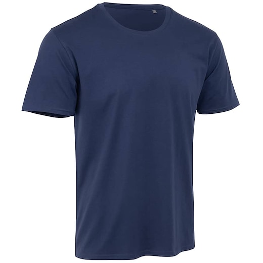 blå Stedman Lux Unisex T-shirt - navy