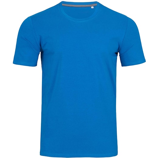 blau Stedman Clive Men´s Crew Neck T-shirt - bright royal