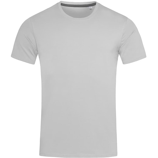 grå Stedman Clive Men´s Crew Neck T-shirt - soft grey