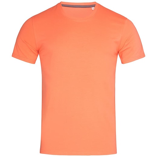 lyserød Stedman Clive Men´s Crew Neck T-shirt - salmon pink