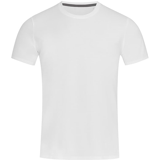 hvit Stedman Clive Men´s Crew Neck T-shirt - white