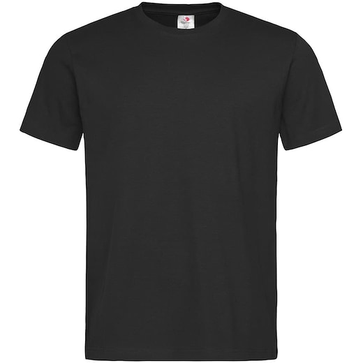 negro Stedman Comfort-T Men´s T-shirt - negro