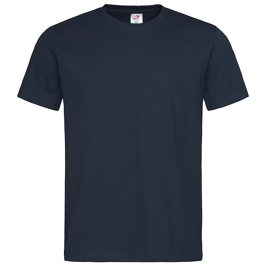 blau Stedman Comfort-T Men´s T-shirt - blue midnight