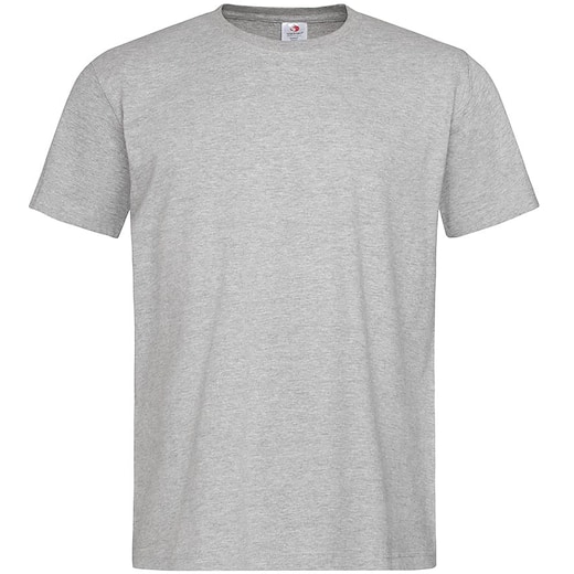harmaa Stedman Comfort-T Men´s T-shirt - heather grey