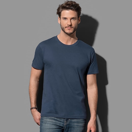 bleu Stedman Comfort-T Men´s T-shirt - navy