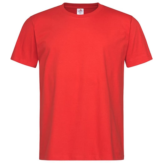 röd Stedman Comfort-T Men´s T-shirt - scarlet red