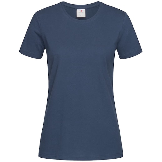 bleu Stedman Comfort-T Women´s T-shirt - navy