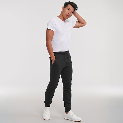 schwarz Russell Men´s Authentic Jog Pants 268M - black