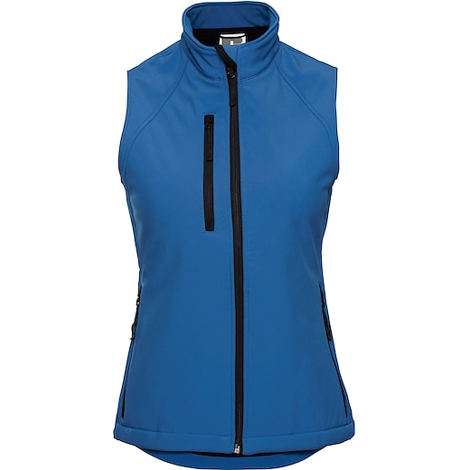 Russell Ladies´ Softshell Gilet 141F - azure