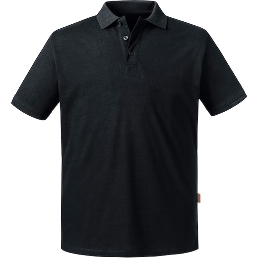 Russell Men´s Pure Organic Polo 508M - black