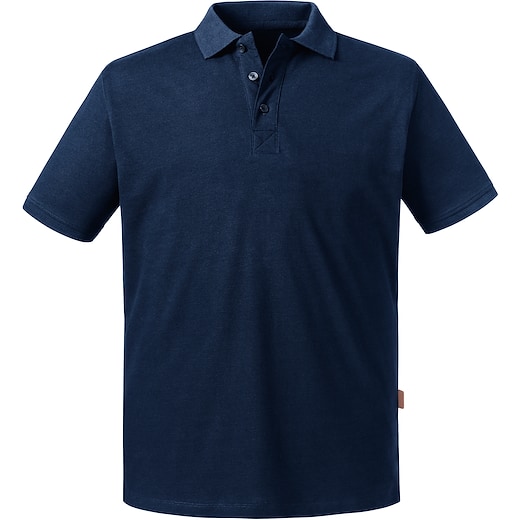 Russell Men´s Pure Organic Polo 508M - french navy