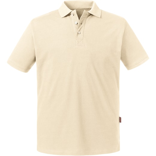 Russell Men´s Pure Organic Polo 508M - natural