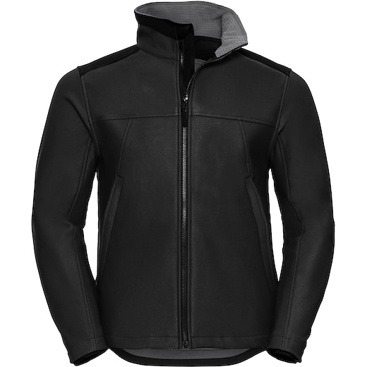 Russell Heavy Duty Workwear Softshell Jacket 018M - black