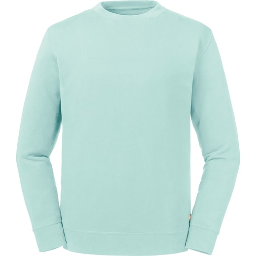sininen Russell Pure Organic Sweatshirt 208M - aqua