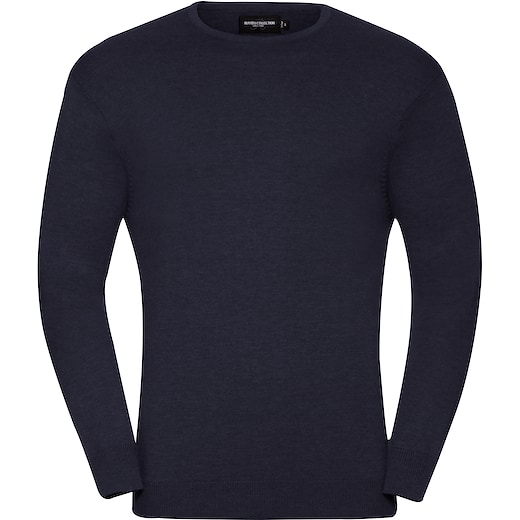 Russell Men´s Crew Neck Knitted Pullover 717M - french navy