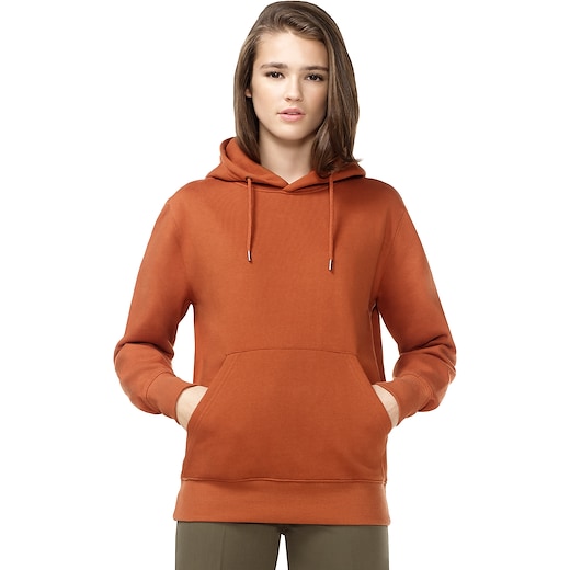 oransje Continental Clothing Unisex Heavy Pullover Hoodie - dark orange