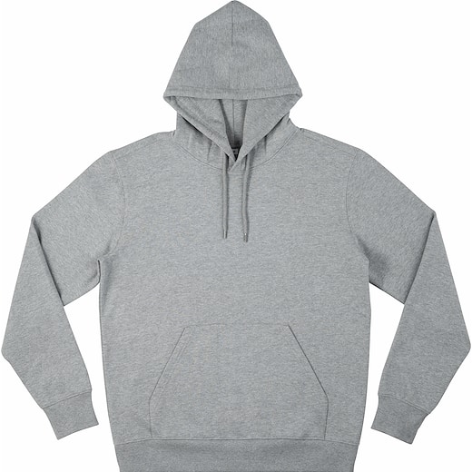 grå Continental Clothing Unisex Heavy Pullover Hoodie - grey melange