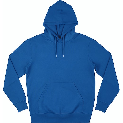 blå Continental Clothing Unisex Heavy Pullover Hoodie - royal blue