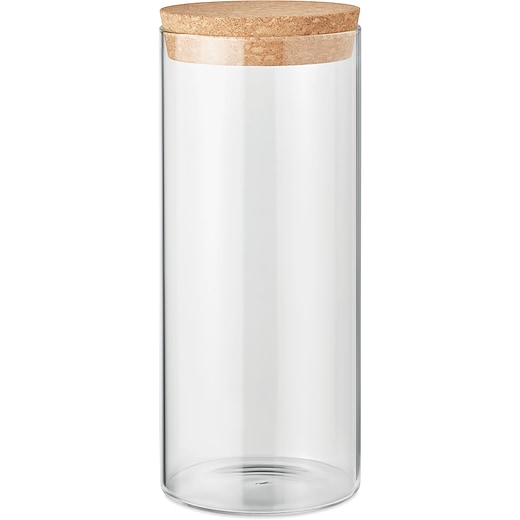 blanc Jarre en verre Avonmore - transparent