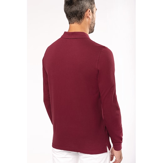 Kariban Bell Men's Long-Sleeved Polo Shirt -