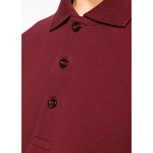 Kariban Bell Men's Long-Sleeved Polo Shirt -