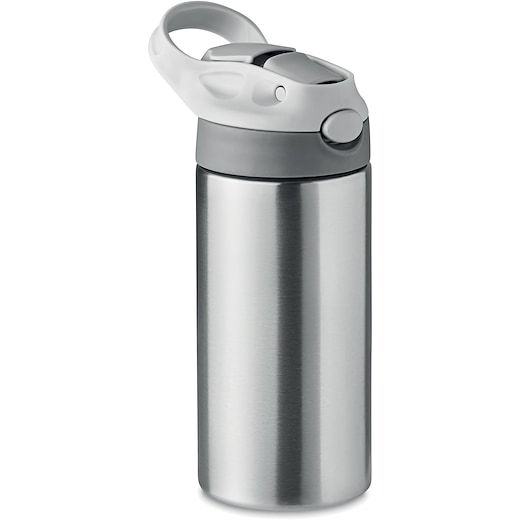 gris Mug thermos Darryl, 35 cl - silver matted