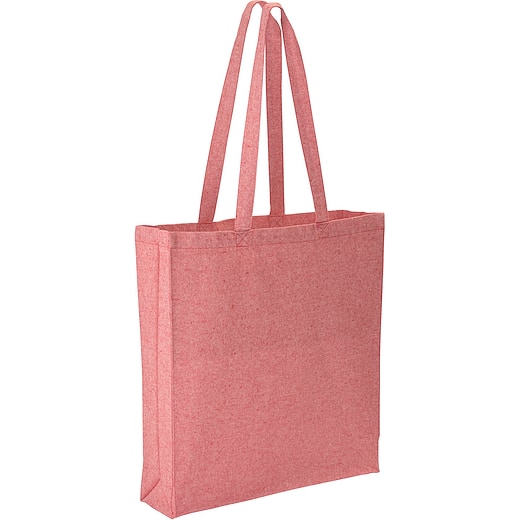 rouge Sac en coton Tibby - red